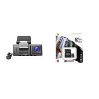 ราคา กล้องติดรถยนต์ Anytek Thailand กล้องติดรถยนต์กล้องหน้า กล้องหลัง A16 Dual Camera 2K 1080P Wifi (19470023220)