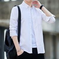 ราคา ASRV เสื้อเชิ้ตชาย เสื้อเชิ้ตผู้ชาย เสื้อเชิ้ตลำลองชาย shirts for men เชิ้ตผู้ชาย เสื้อสีทึบแขนยาวผู้ชายสีขาวเสื้อเชิ้ตชายเสื้อบางลำลองแฟชั่น (18374339816)