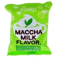 ราคา MACCHA MILK FLAVOR SOAP 80 G สบู่ก้อนทำความสะอาดผิวกาย กลิ่นหอมจากชาเขียว (14132324539)