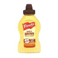 ราคา Frenchs Mustard เฟร้นช์ส ซอสมัสตาร์ด Horseradish Mustard Honey Dijon mustard Spicy Brown 340 กรัม (11833822652)