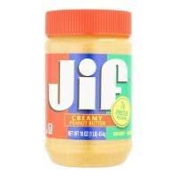 ราคา JIF จิฟ เนยถั่วบดหยาบ และ เนยถั่วบดละเอียด ขนาด 454 กรัม (20920323506)