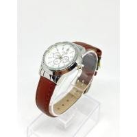 ราคา พร้อมกล่อง นาฬิกาข้อมือcasio ผู้หญิง นาฬิกาผู้ชาย นาฬิกาผู้หญฺิง สายหนัง สีน้ำตาล ระบบเข็ม แสดงวันที่ RC611 (4833360903)