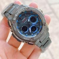 ราคา N time Shop นาฬิกาข้อมือยี่ห้อ Gชอค สองระบบ กันละออง สายเลท พร้อมกล่องเหล็กGชอคฟรี (12351832735)