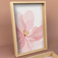 ราคา กรอบรูปมินิมอล กรอบไม้สน รูปแต่งห้อง รูปติดผนัง สไตล์มินิมอล ดอกไม้ Abtract พระอาทิตย์ โบโฮ วิวเมือง วางและแขวน (19601677382)