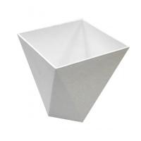 ราคา กระถางพลาสติกโมเดิร์น 9 นิ้ว ทรงเหลี่ยม สีขาว (20532960433)