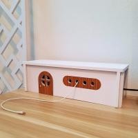 ราคา กล่องเก็บปลั๊กไฟ มินิมอล โรงงานเอง พร้อมส่ง กล่องเก็บสายไฟ กล่องปลั๊ก ที่เก็บปลั๊ก พร้อมฝาปิด PD10 (20944999001)