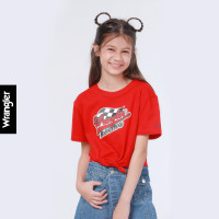ราคา WRANGLER KIDS เสื้อยืดแขนสั้นเด็กผู้หญิง คอลเลคชั่น Racing Mania ทรง Seasonal รุ่น WK F223GTSSN27 (20524522327)