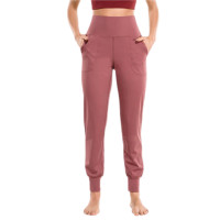 ราคา Brabic กางเกงโยคะขายาว กางเกงกีฬาเอวสูง ดูดเหงื่อวิ่งออกกำลังกาย กีฬาโยคะ กางเกงลำลอง (17889180867)