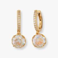 ราคา KATE SPADE NEW YORK THAT SPARKLE PAVE HUGGIES WBRUH400 ต่างหู ต่างหูห้อย (10298917254)