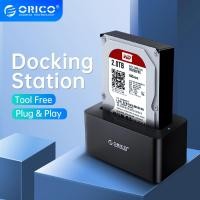 ราคา ORICO HDD Docking Station USB 3 0ถึง SATA Hard Disk Docking Station สำหรับ2 5 3 5นิ้ว HDD กล่อง12V2A Power Adapter รองรับ18TB (20894276443)