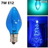ราคา ZEAZON หลอด จำปา 7 10W เกลียวเล็ก E12 ใส สี เขียว เหลือง แดง ฟ้า Warm สำหรับประดับตกแต่ง ไฟคริสมาส ไฟศาลเจ้า ทรง C 7 เลือก 1 ดวง 12 ดวง (10291684987)