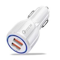 ราคา ส่งเร็ว ไม่ต้องรอ ที่ชาร์จในรถ ชาร์จเร็ว QC3 0 USB Car Charger Quick Charge หัวชาร์จ 4ช่อง USB 3 0 อะแดปเตอร์ ชาร์จในรถ Quick Charge 3 0 Usb Car Charger Socket Adapter (11961886737)
