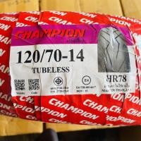 ราคา Champion ยางนอกมอเตอร์ไซค์ ขอบ 13 ขอบ 14 ยางเรเดียล ชนิดไม่ใช้ยางใน PCX160 PCX150 ADV150 Nmax Click150i (20139785023)