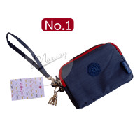 ราคา กระเป๋าคล้องมือ KIPLING 3 ช่อง พร้อมพวงกุญแจลิงโลหะ 16x11 cm (20918817971)