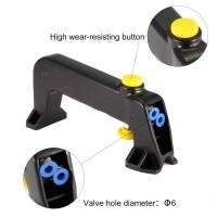 ราคา เครื่องถอดยางอุปกรณ์เปลี่ยนยางอุปกรณ์เสริมที่จับเพลาแนวตั้งสองรูจับวาล์วสวิทช์วาล์ว (20814461811)