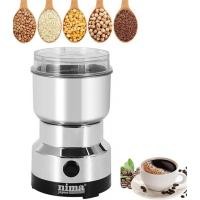 ราคา เครื่องบดกาแฟ มือหมุน อัตโนมัติ เครื่องบดสมุนไพรบดเมล็ดถั่ว บดเม็ดกาแฟ ปลั๊กไทย ปรับได้ 2 โถ grinder coffee (19758407202)