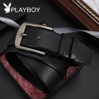 ราคา PLAYBOYเข็มขัดหนัง เข็มขัดหนังผู้ชาย สายเข็มขัดหนังสีดำ หัวเข็มขัดสีเงิน แถมกล่อง (7199180783)