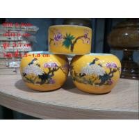 ราคา ถ้วยจีนงานสวย ถ้วยน้ำถ้วยอาหารนก นกกรงหัวจุก (9622277566)