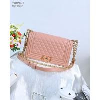 ราคา กระเป๋า Pimmy Boy 10 นิ้ว หนังแลมป์นุ่มเงาๆสวยๆ มาพร้อมถุงแบรนด์ No BF 1026 1 (20043965650)