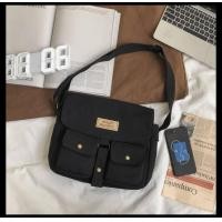 ราคา กระเป๋าสะพาย กระเป๋าสะพายข้าง กระเป๋า ญี่ปุ่นย้อนยุค กระเป๋านักเรียนนักเรียนความจุขนาดใหญ่ กระเป๋า Messenger Workwear ลำลอง (18911904077)