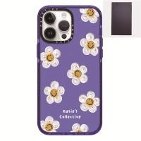 ราคา เคสมือถือไอโฟน12 13 14 Pro Max เคสด้านหลังอะคริลิคใสลายกุหลาบสีม่วงสีเขียวสีม่วงแวววาวดอกเดซี่สีขาว Apple IPhone 12 13 14 Pro Max แรงกระแทกอย่างหนักใส TPU พร้อมกล่อง (20184306527)