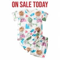 ราคา พร้อมส่ง ชุดเด็ก ชุดเซ็ทผู้หญิง ผู้ชาย ชุดเด็กผู้หญิง มิกกี้เมาส์ set เสื้อยืดมิกกี้เมาส์ กางเกง (19579731350)