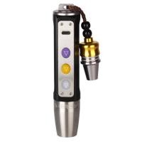 ราคา 2023 USB Charging Jade Identification Flashlight 3 Color Light Gem Jewelry Lamp Mini LED Torch Outdoor Waterproof Camping Lamp (20473111501)