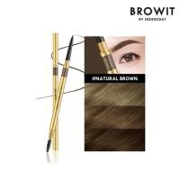 ราคา ถูก แท้ ส่งฟรี ดินสอเขียนคิ้ว น้องฉัตร Browit Pro Slim Brow Pencil คิ้วน้องฉัตร คิ้วเฉียบ 6 มิติ คิ้วสวย คิ้วปัง กันน้ำ (512157000)