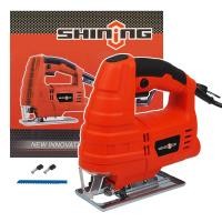 ราคา SHINING เลื่อยฉลุจิ๊กซอว์ 500W รุ่น JS5505 ตัดโลหะ ไม้ หิน กระเบื้องได้ เลื่อยตัดไม้จิ๊กซอ จิ๊กซอ เลื่อยฉลุ เลื่อยไม้ไฟฟ้า เลื่อยจิ๊ก Jigsaw Jig Saw (21118162538)