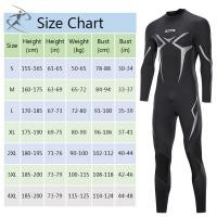 ราคา ชุดดำน้ำอุ่นหนา 3 มม Wetsuit สำหรับผู้ชายเหมาะสำหรับการว่ายน้ำ ดำน้ำลึก ดำน้ำตื้น โต้คลื่น ชุดดำน้ำชาย (18069283345)