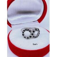 ราคา อินฟีนีตี้นิลดำ แดงแบบแหวนเงิน (16181753878)