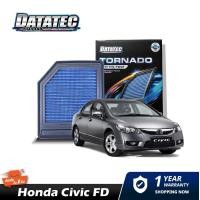 ราคา กรองอากาศ HONDA CIVIC FD 1 8 2 0 ปี 2007 2012 DATATEC TORNADO AIR FILTER (17901027807)