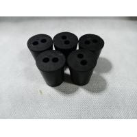 ราคา จุกยางสีดำ No 10 เจาะ 2 รู 1 อัน (21198358857)