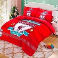 ราคา 4ลาย ลิเวอร์พูล ชุดเครื่องนอน ชุดผ้าปูที่นอน ลายฟุตบอล ลิเวอร์พูล ครบชุด ผ้านวม ผ้าปูที่นอน ปลอกหมอน บริการปลายทาง (7407408927)