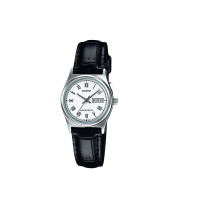 ราคา casio นาฬิกาผู้หญิง สายหนัง รุ่น LTP V006 LTP V006L 1B2 คาสิโอ้ LTPV006 watchestbkk คาสิโอ แท้ ของแท้100 ประกันศูนย์1ปี (19796517508)