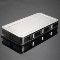 ราคา ชุดกล่องใส่เครื่องปรุงสแตนเลสเกรดอาหารสไตล์ญี่ปุ่นกระปุกใส่เครื่องปรุงรสกล่องเก็บตัวอย่าง6ช่อง8ช่องพร้อมฝาปิดกล่องใส่เครื่องปรุง (16932819590)