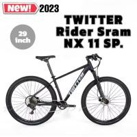 ราคา จักรยานเสือภูเขา TWITTER รุ่น RIDER SRAM NX 11Sp 29นิ้ว (20698053254)