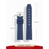 ราคา สายนาฬิกายางสำหรับ Omega X Swatch Joint MoonSwatch Constellation Sports 20มม สายนาฬิกาปลายโค้งสำหรับนาฬิกา Rolex (19645726996)