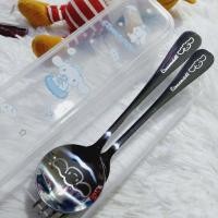 ราคา ช้อนส้อมเด็ก ชุดช้อนส้อม ช้อนเด็ก ช้อนแสตนเลส ช้อนส้อมลายการ์ตูน ชุดช้อนส้อมพร้อมตะเกียบ (20932273232)