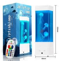 ราคา 16 สี โคมไฟแมงกะพรุน รีโมทคอนโทรล โคมไฟชาร์จ Usb แมงกะพรุน ไฟ led ห้องนอน ไฟแต่งห้องนอน jellyfish lamp โคมไฟลาวา แมงกะพรุน โคมไฟ (20575869879)