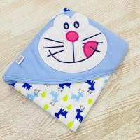 ราคา ผ้าห่อตัวลายการ์ตูน โดเรม่อน มิกกี้ มินนี่ หมีพูห์ (20807933054)