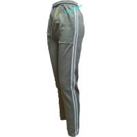 ราคา กางเกงวอร์มขายาว สีพื้น แถบข้างขาว 2 เส้น (789496278)