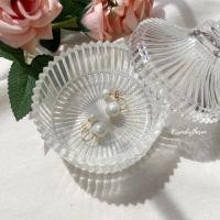 ราคา Kissmebythesun Double pearl earrings ต่างหูมุกสังเคราะห์ ชุบทองคำขาว 14k (19615806607)