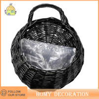 ราคา Shao ตะกร้าหวายแบบแขวนติดผนังสำหรับปลูกต้นไม้กระถางดอกไม้ตะกร้าหวายงานแฮนด์เมดของตกแต่งบ้าน (20309849697)