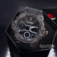 ราคา นาฬิกาผู้ชาย ดีไซน์เนอร์ D Ziner นาฬิกาข้อมือ หัวเหล็ก สายยาง ระบบไฟLED จับเวลา ตั้งปลุก บอกวันที่ เวลา วัน แถมฟรีพร้อมกล่องแบรนด์ (18409986730)