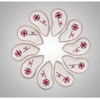 ราคา Promotions PLAYEAGLE Golf Iron Headcovers crystal Pu leather golf iron covers set (20025991466)