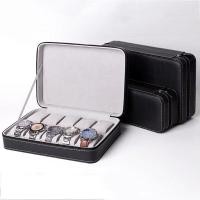 ราคา พร้อมส่ง กล่องนาฬิกา กล่องใส่นาฬิกา 6 10 12 ช่องแบบพกพาพร้อมกล่องเก็บสร้อยข้อมือซิป กล่องเก็บนาฬิกาข้อมือ Watch Box 6 10 12 (19792656222)