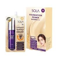 ราคา SOLA โซลา รองพื้น ไพรเมอร์ เอสพีเอฟ 50 พีเอ 7 มล SOLA Foundation PRIMER SPF 50 PA 7 ml มีให้เลือก 2 เบอร์ ทั้งแบบกล่องและแบบซอง (17763553880)