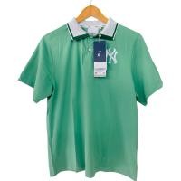 ราคา เสื้อคอปกสีเขียวพาสเทล ผ้าดีมาก (21176684037)