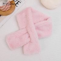 ราคา สีทึบผ้าพันคอสำหรับฤดูหนาวทรงสี่เหลี่ยมผืนผ้าน่ารักสำหรับเด็กผู้หญิงผ้าพันคอแบบสวมอุ่นผ้าพันคอขนเฟอร์กระต่ายเทียม (20486631099)